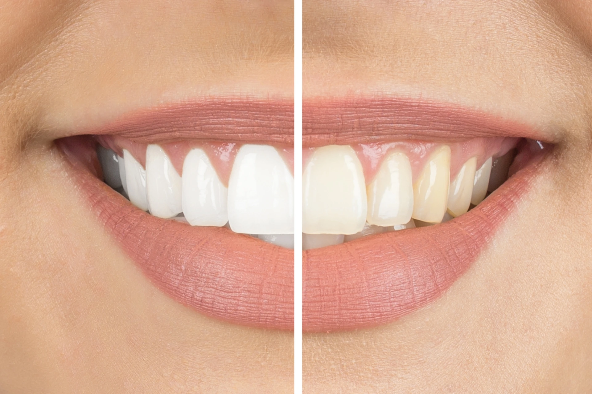 Teeth whitening treatment, illustrative photo